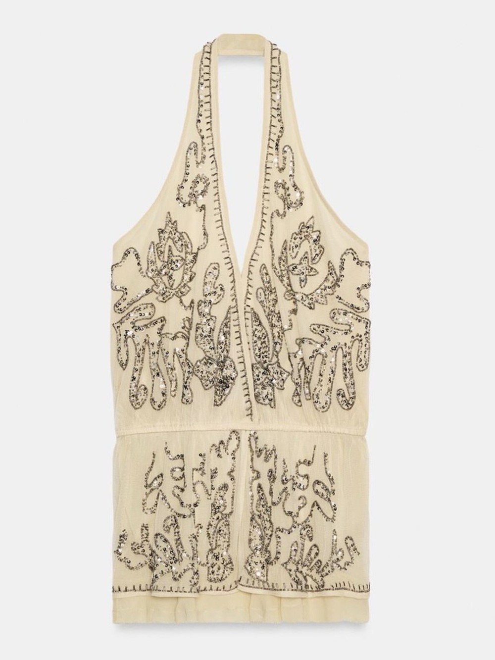 ZW COLLECTION LIMITED EDITION EMBROIDERED HALTER
TOP - Picture 4 of 9